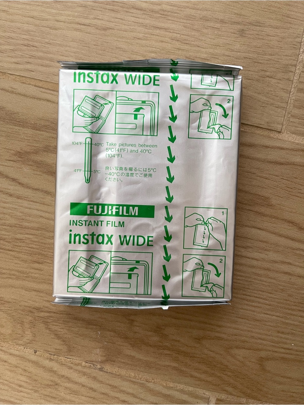 Fujifilm instax WIDE Instant Film Pack